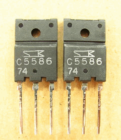Общий вид транзистора 2SC5586 (С5586)